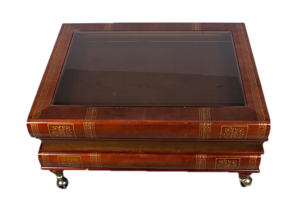 Book Stack Coffee Table