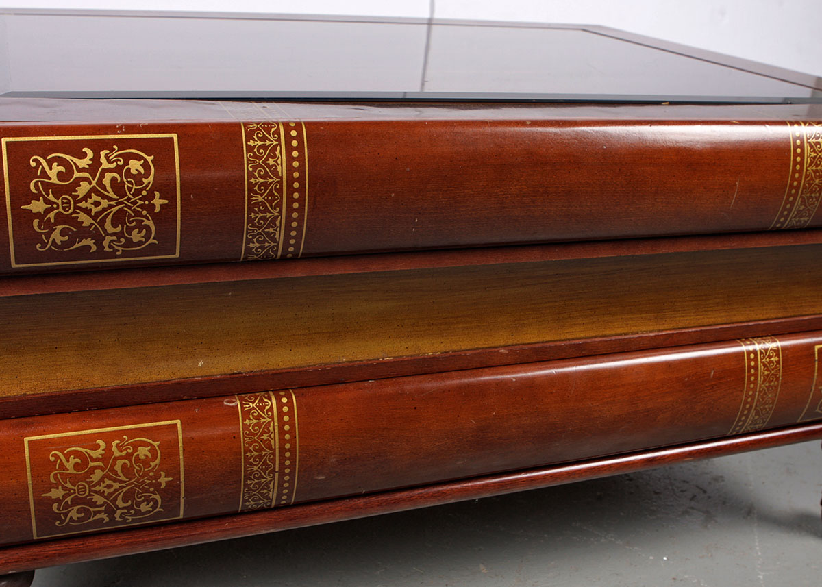 Book Stack Coffee Table