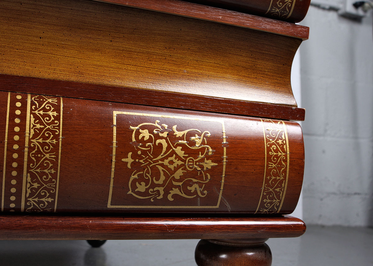 Book Stack Coffee Table