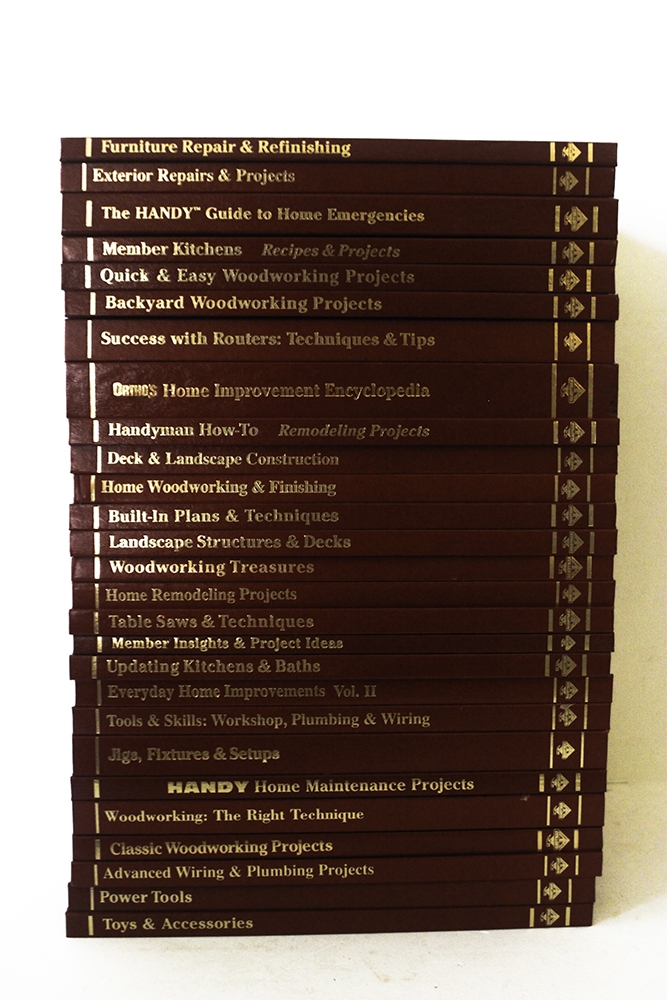 Set of Handyman Club of America Instructional Books