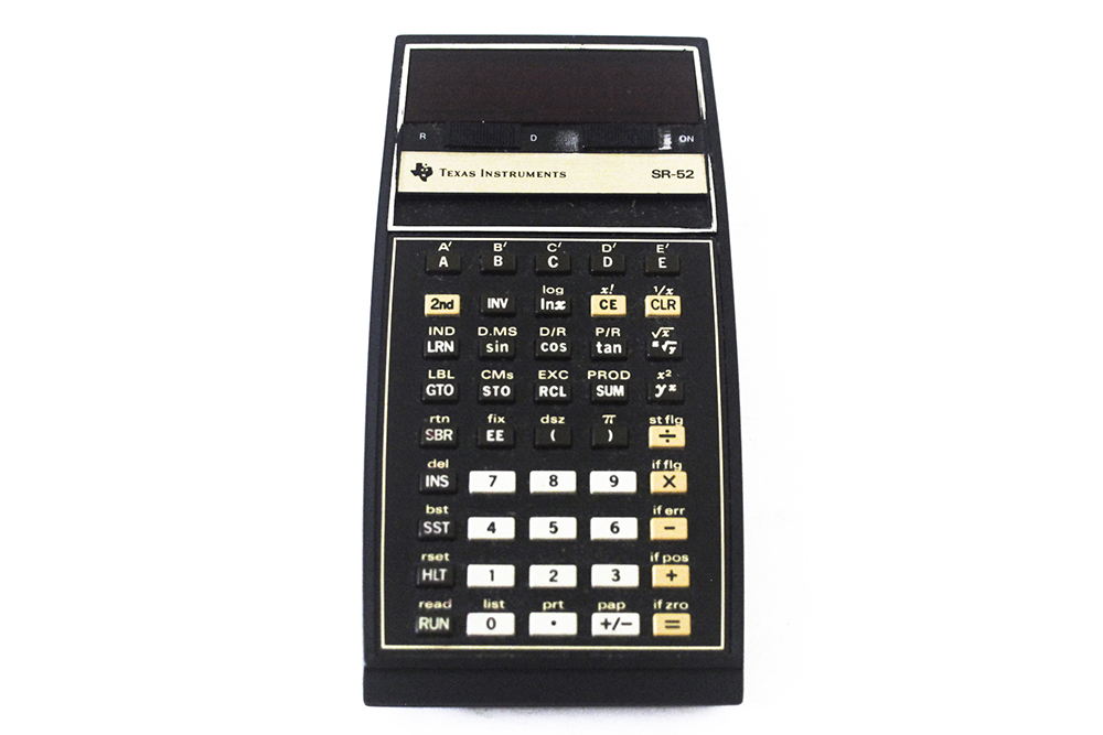 Vintage Texas Instruments SR-52 Programmable Calculator