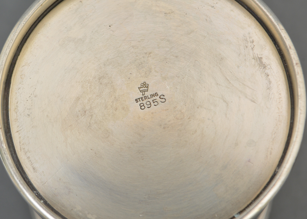 Vintage Sterling Silver Mint Julep Cups