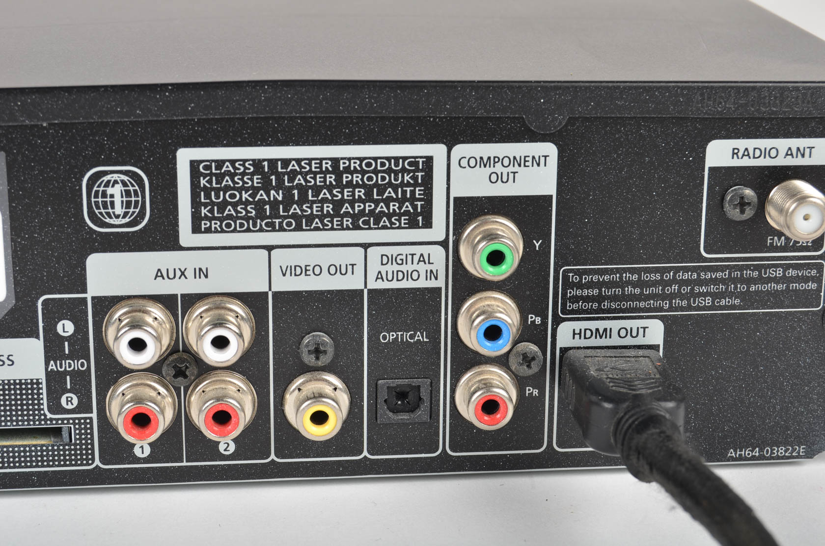 Samsung DVD Home Theater System HT-Q70