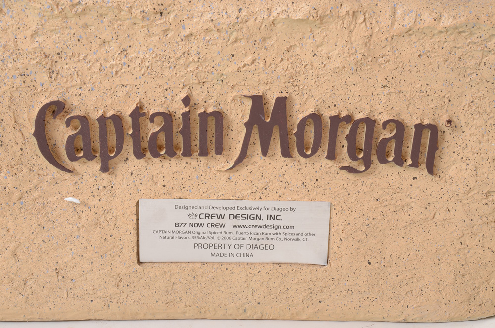 Captain Morgan Rum Advertising Statue