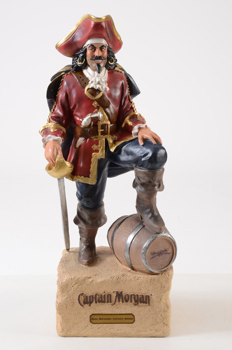 Captain Morgan Rum Advertising Statue