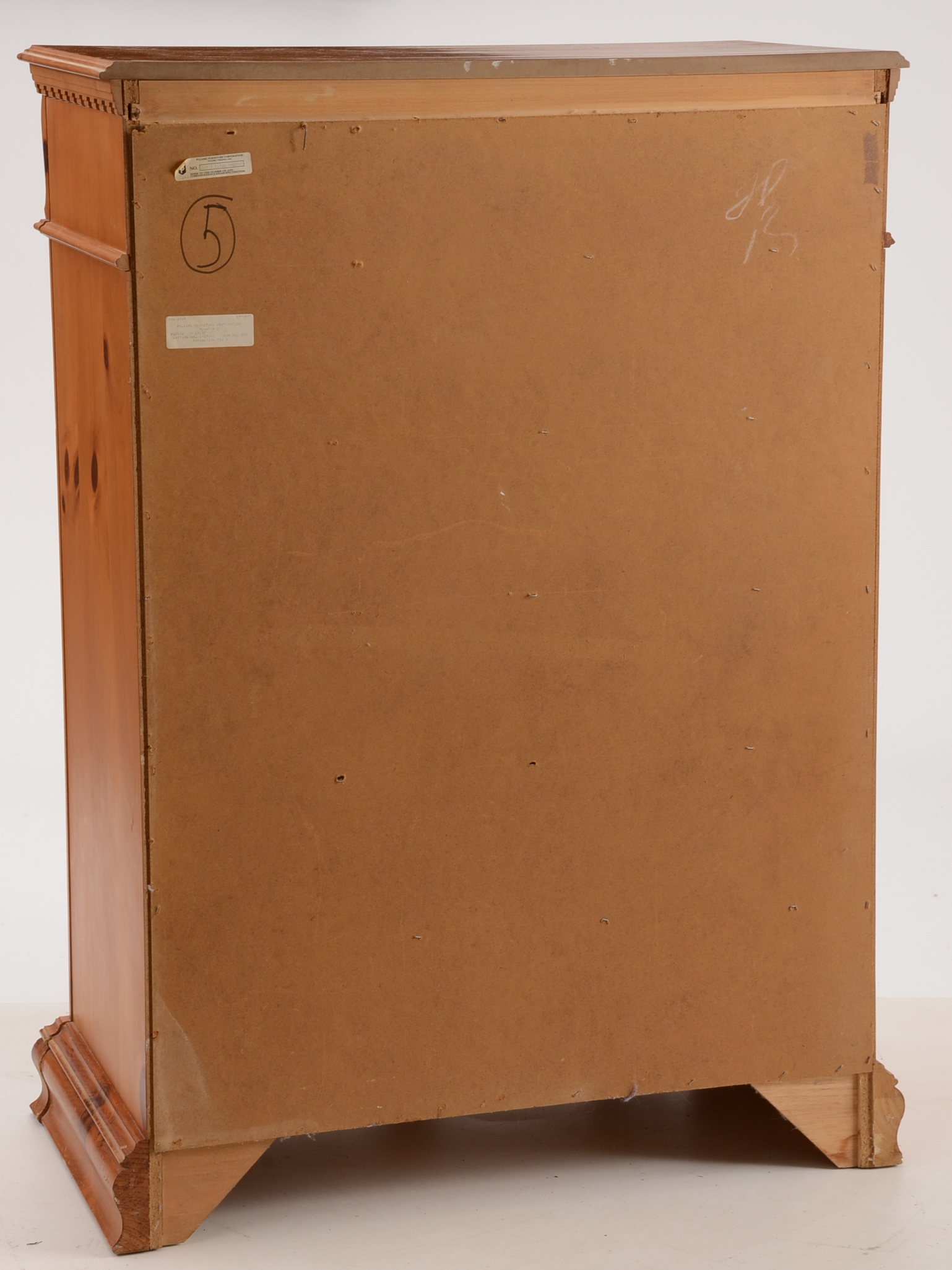 Six Drawer Knotty Pine Dresser