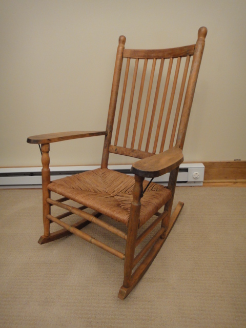 Vintage Oak Rocking Chair