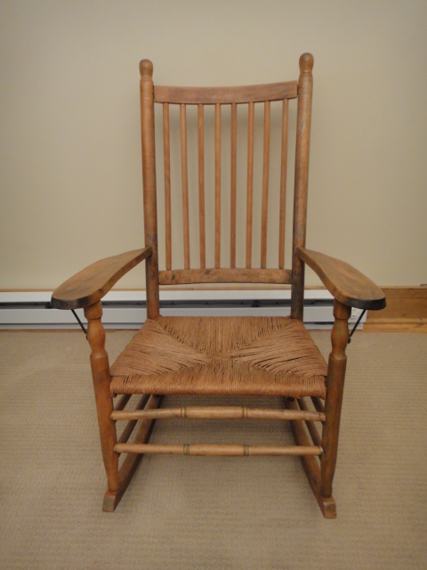 Vintage Oak Rocking Chair