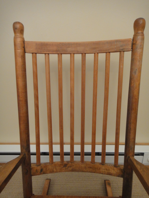 Vintage Oak Rocking Chair
