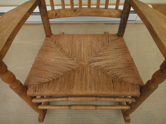 Vintage Oak Rocking Chair