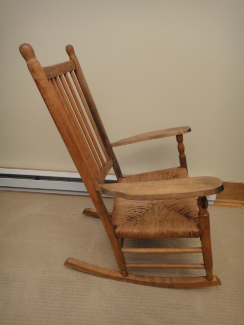 Vintage Oak Rocking Chair