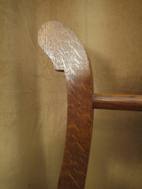 1800s Antique Oak Dry Sink With Towel Bar