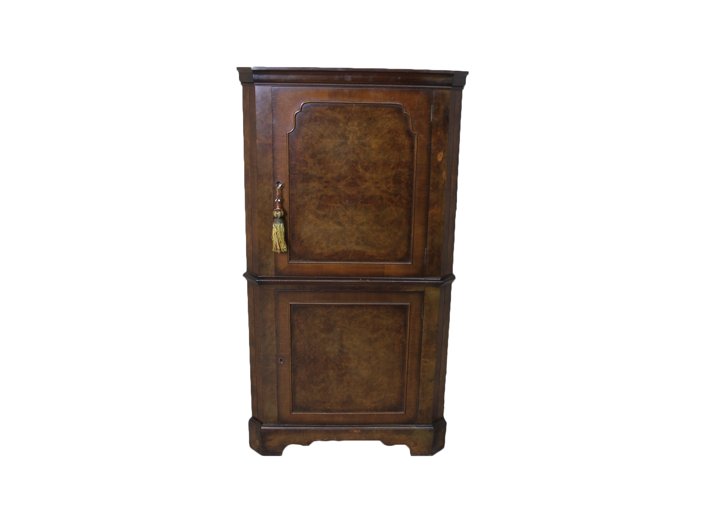 Vintage Corner Bar Cabinet
