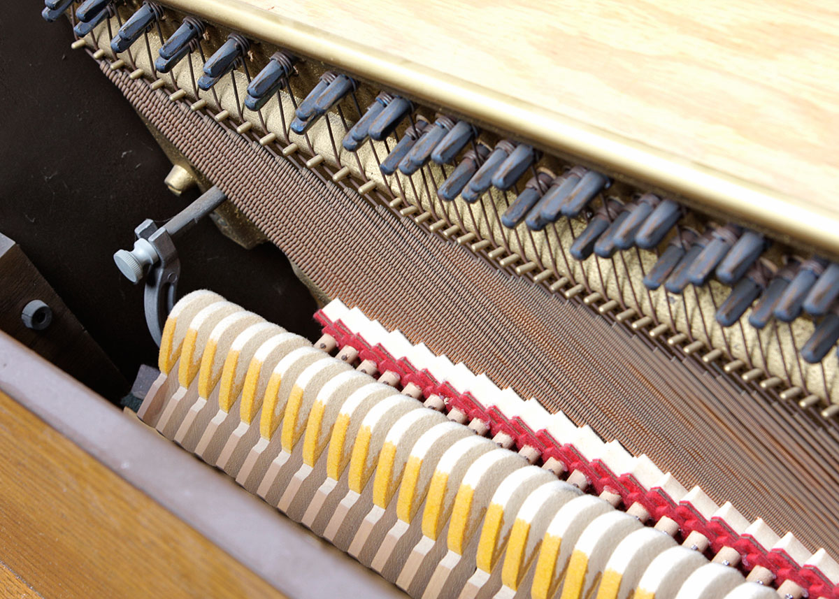 Wurlitzer Upright Oak Piano