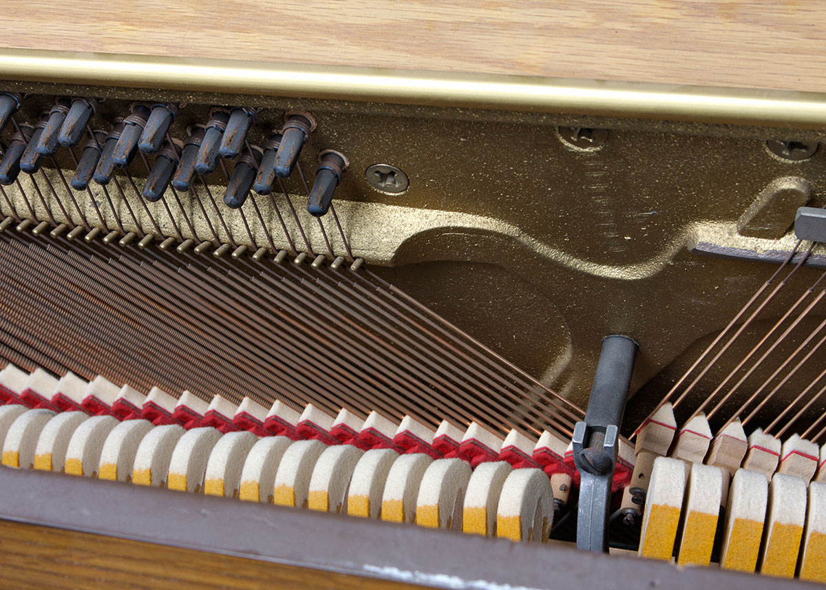 Wurlitzer Upright Oak Piano