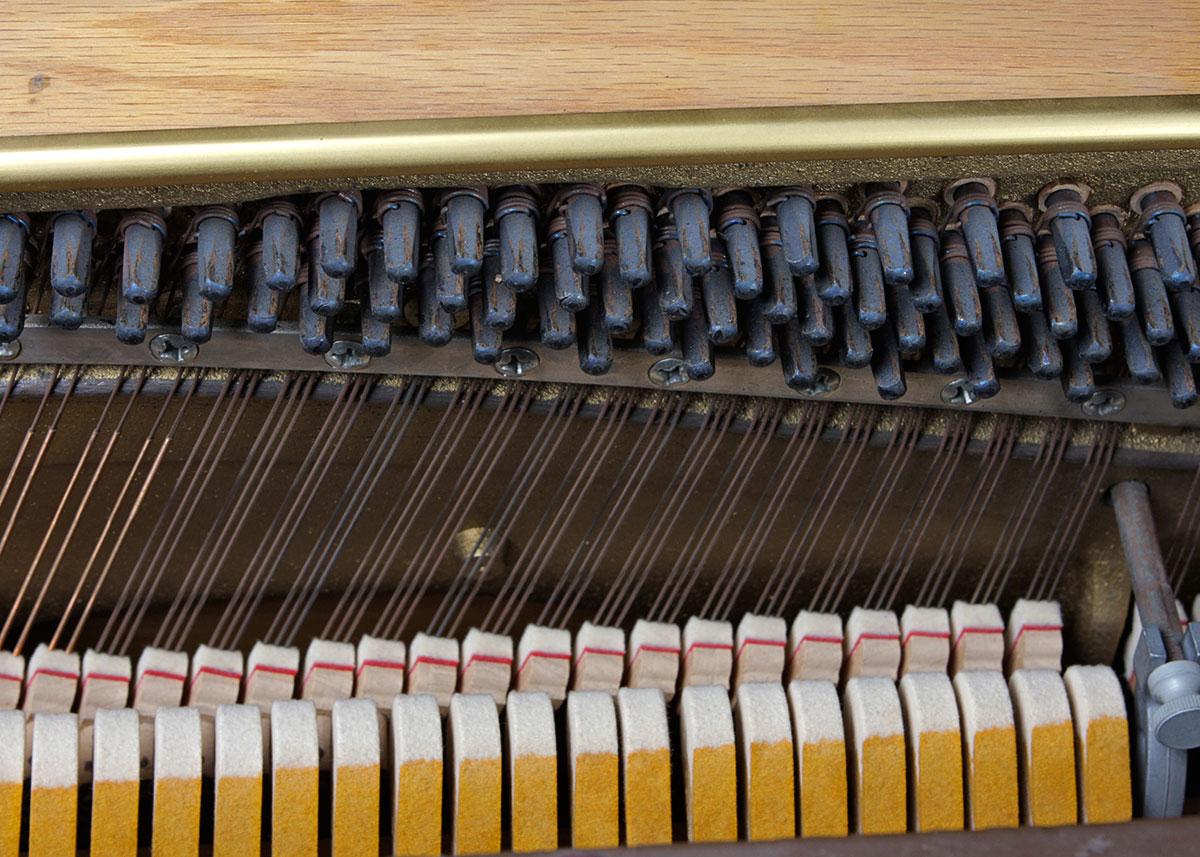 Wurlitzer Upright Oak Piano