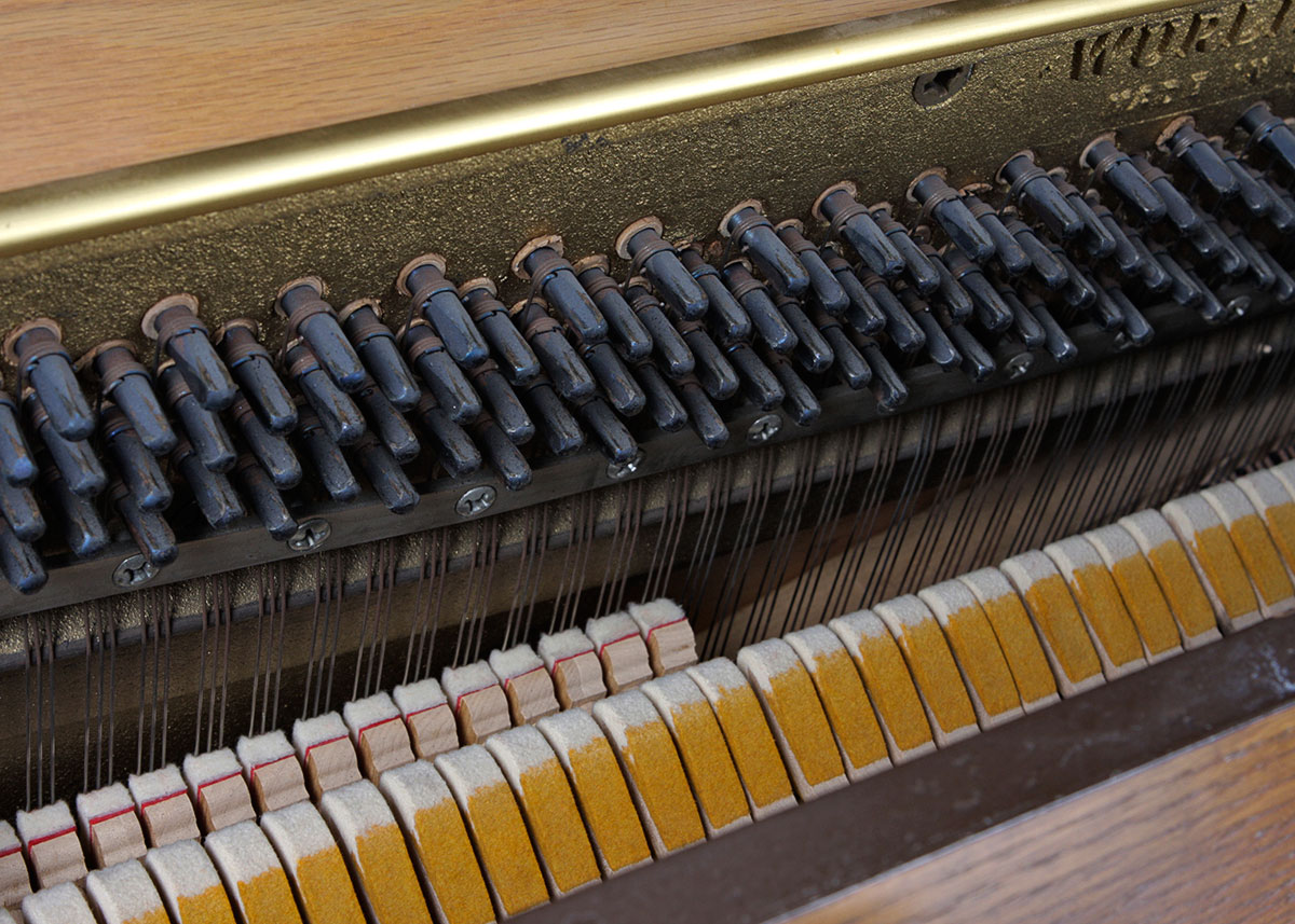 Wurlitzer Upright Oak Piano