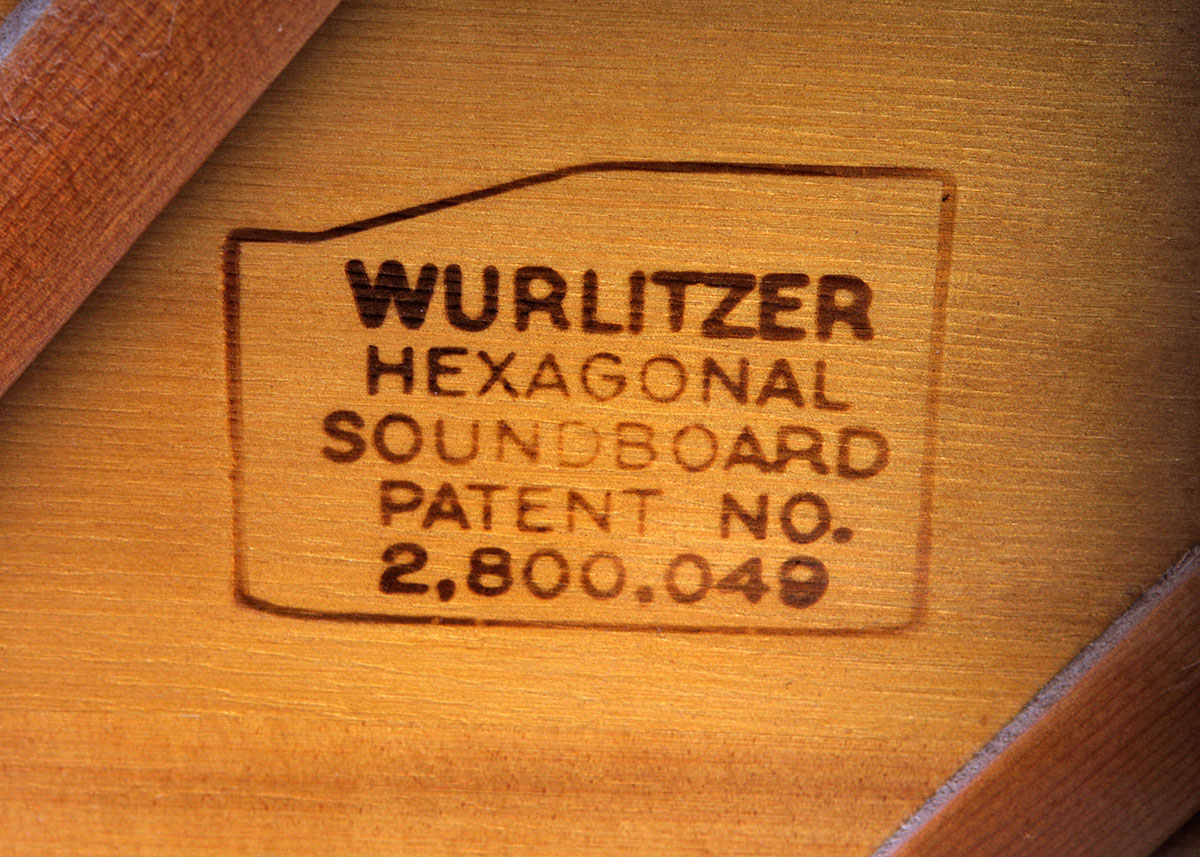 Wurlitzer Upright Oak Piano