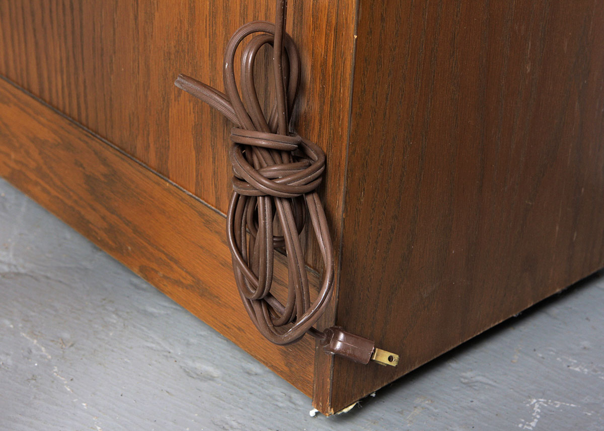 Wurlitzer Upright Oak Piano