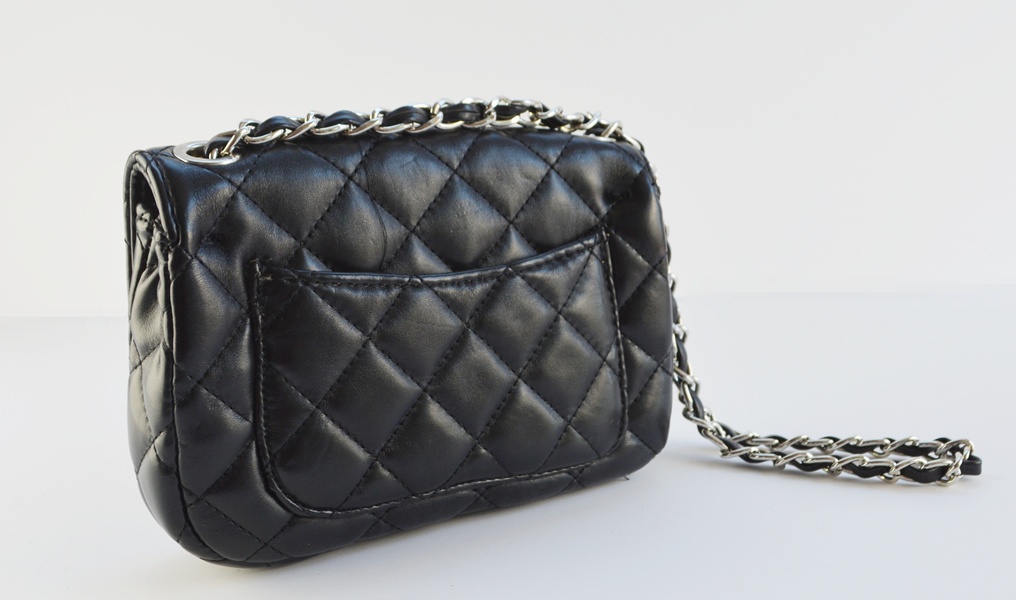 Chanel Black Quilted Leather Handbag
