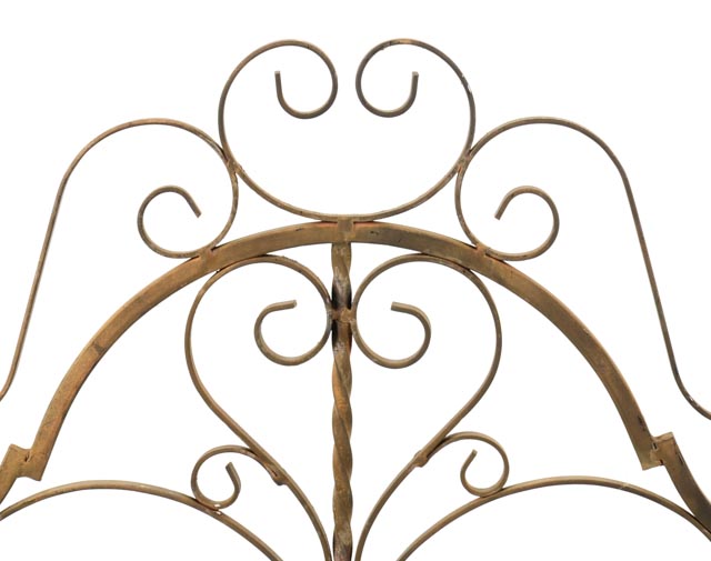 Pair of Wrought Iron Wall Planters