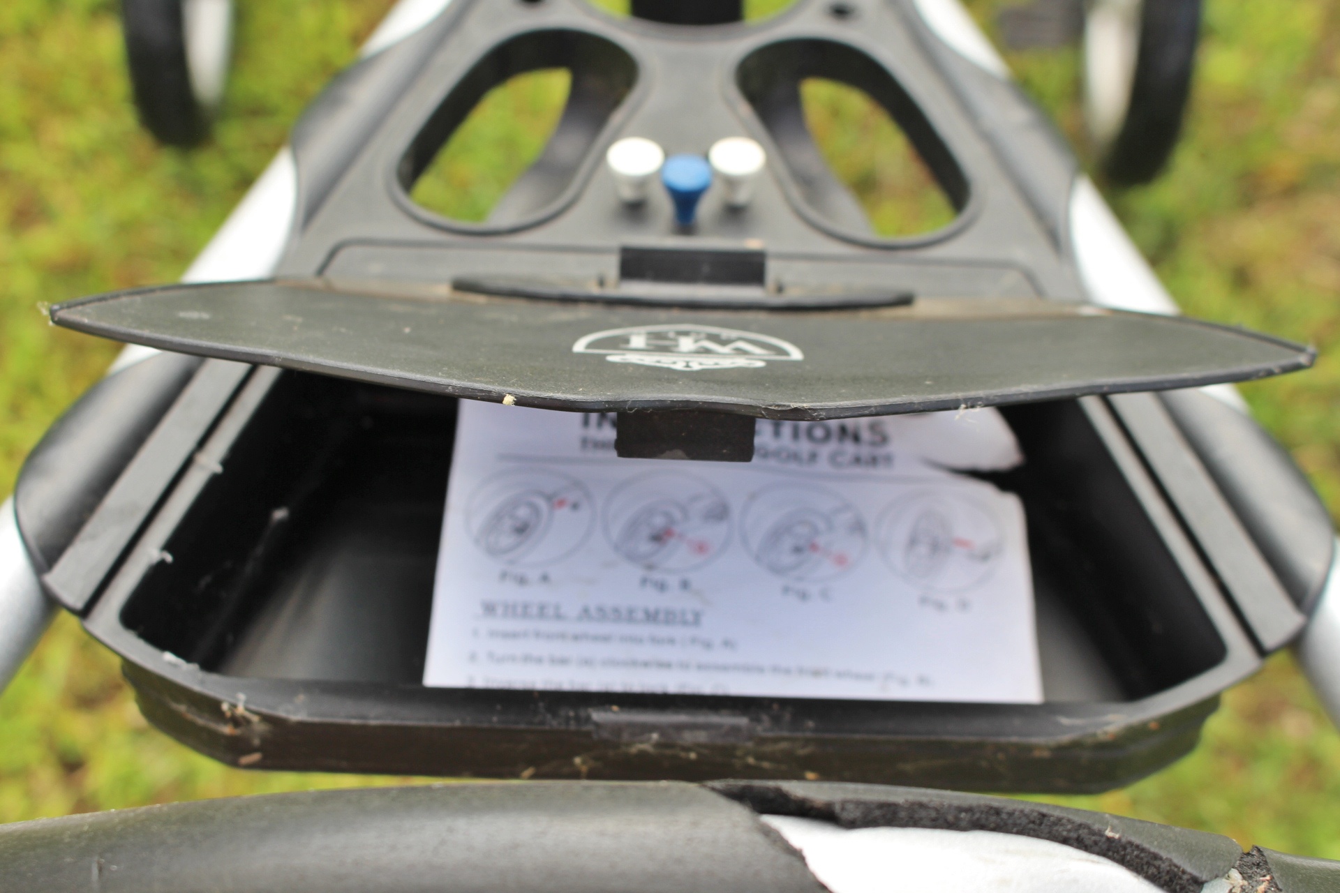 Walter Hagen Golf Bag Push/Pull Cart