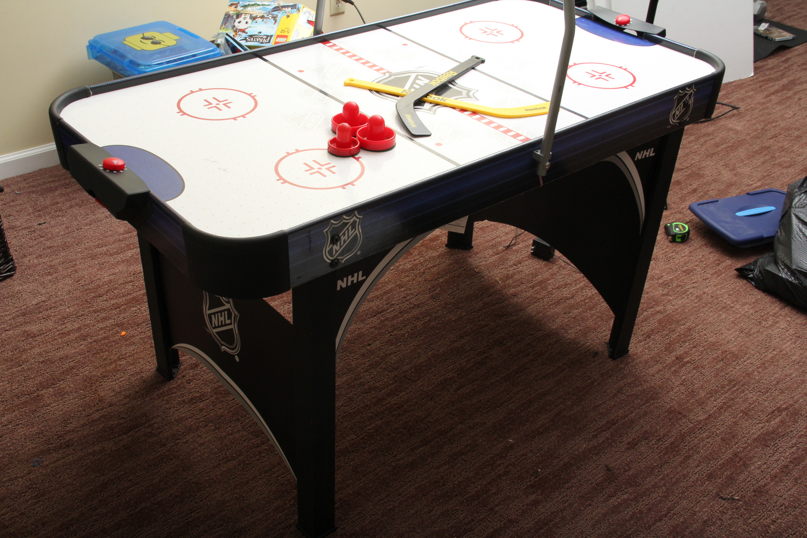 NHL Mini Air Hockey Table