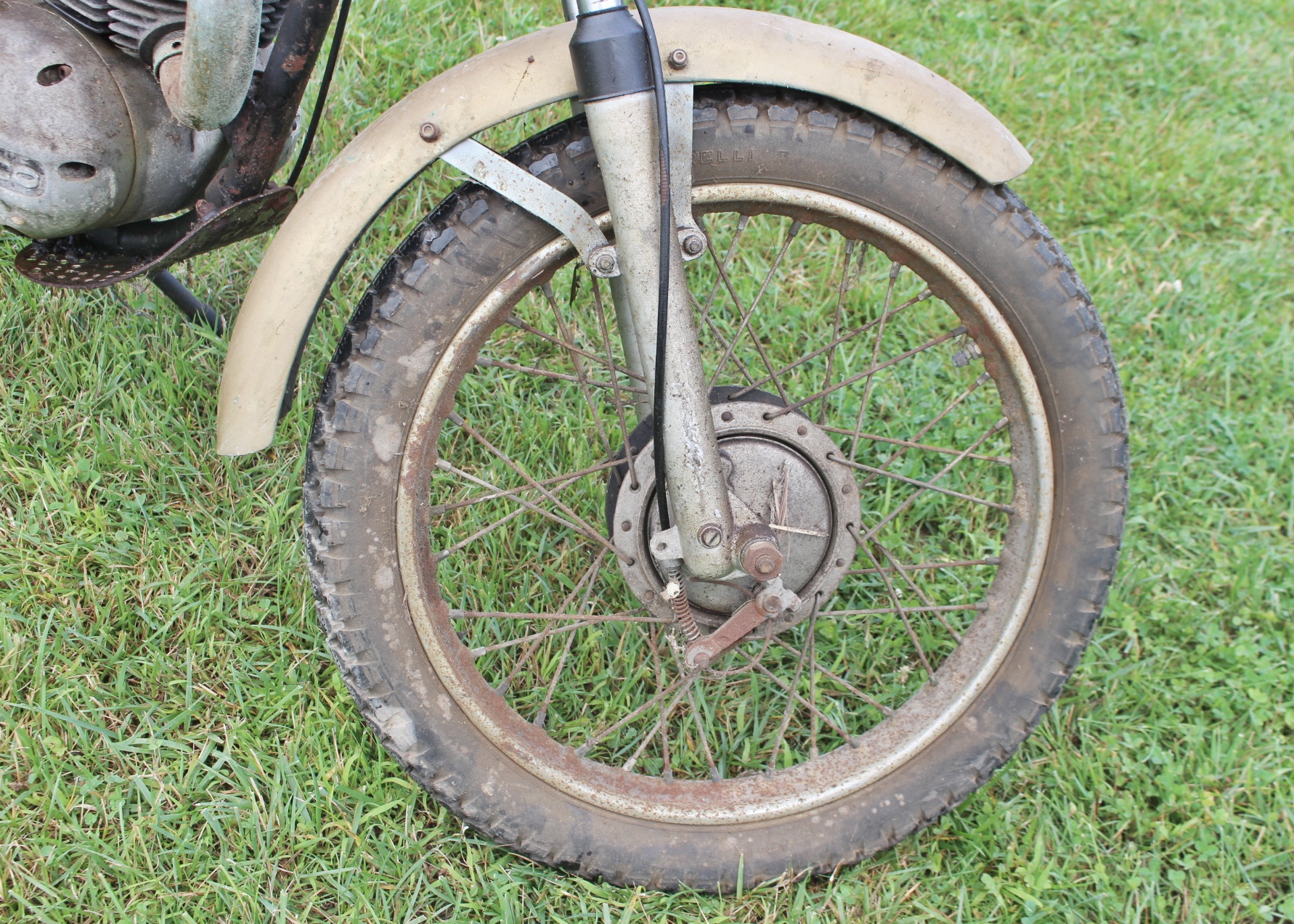 1966 Bultaco Lobito 100 CC Dirt Bike