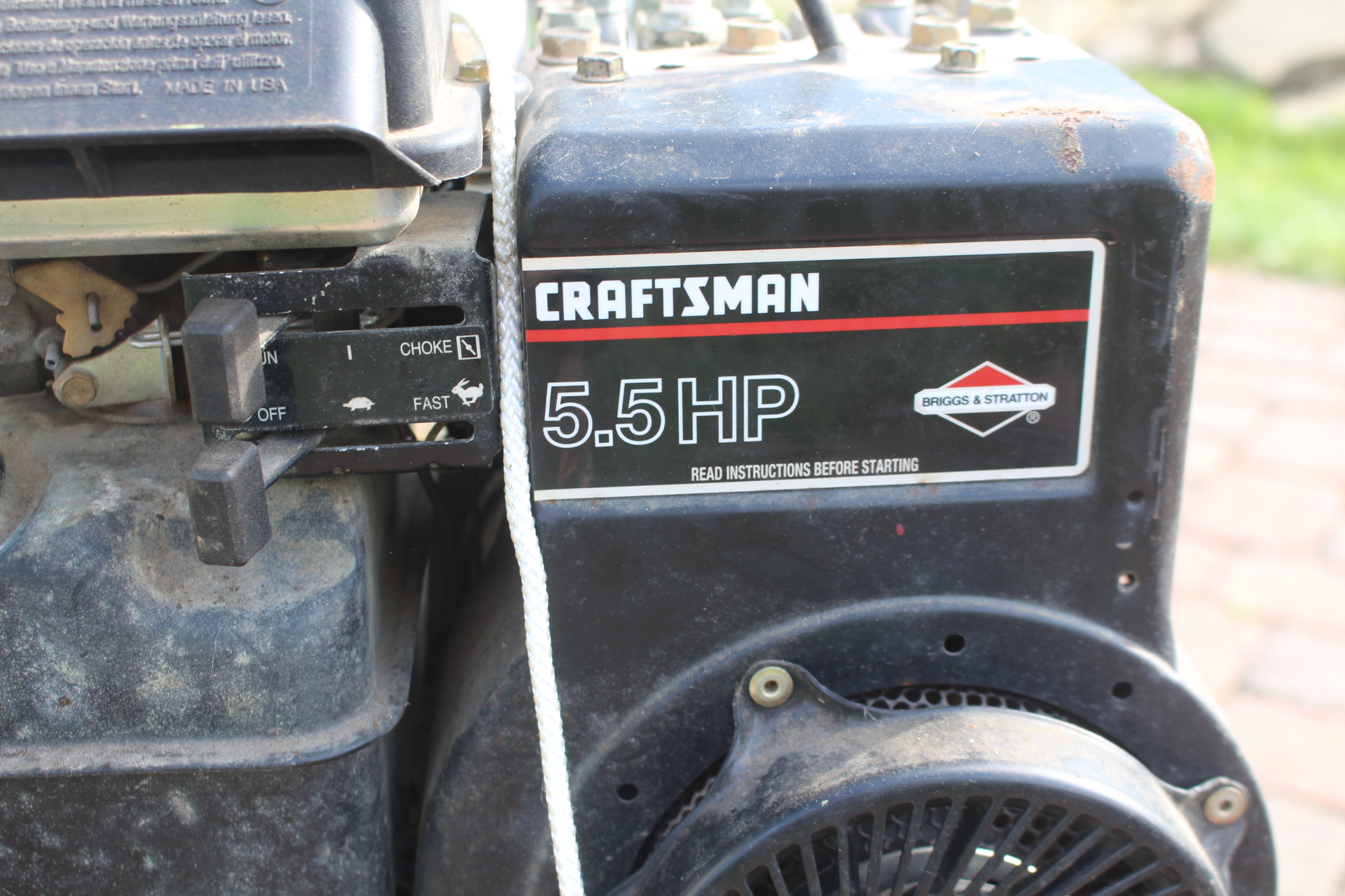 Craftsman Rototiller