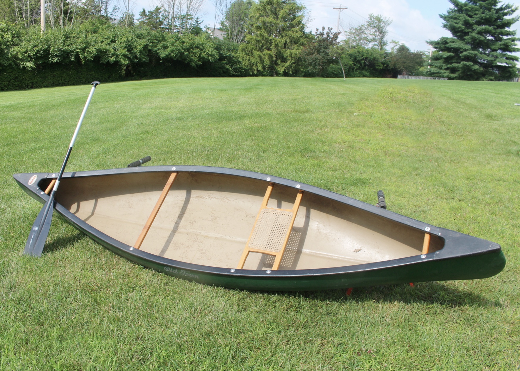 Old Town "Pack" Solo 12 ft Fiberglass Canoe