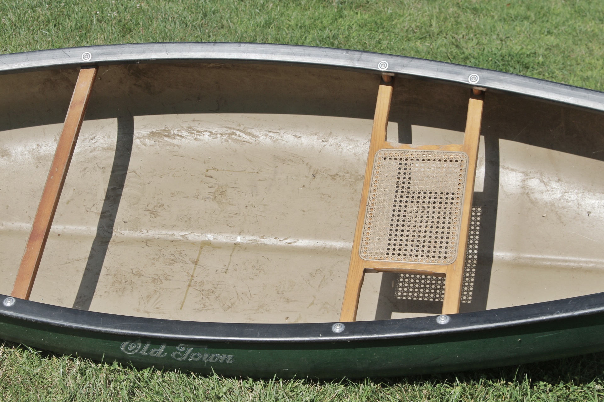 Old Town "Pack" Solo 12 ft Fiberglass Canoe