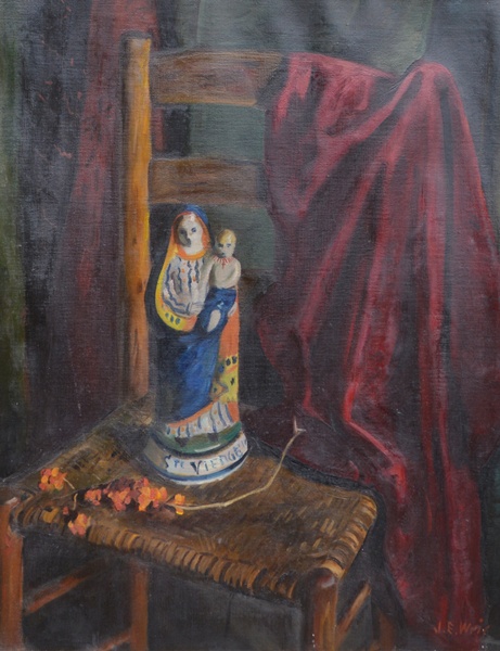 John E. Weis Original Still Life Oil Painting