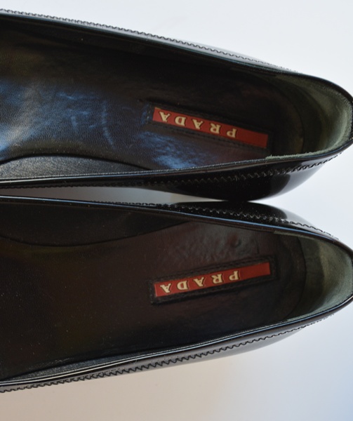 Designer Prada and Gucci Low Heels