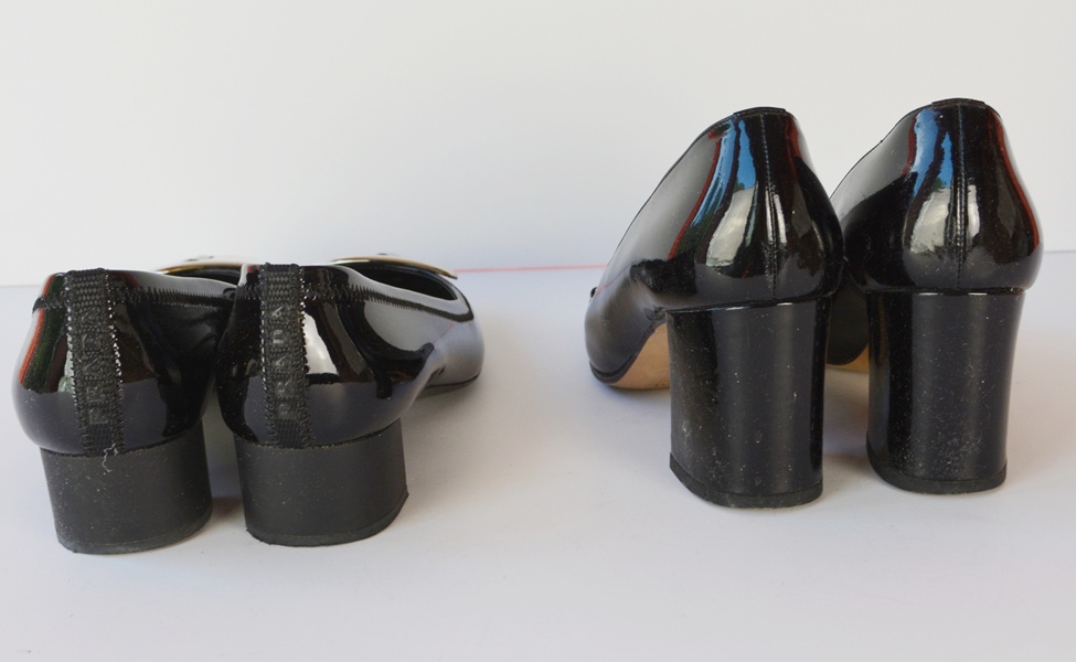 Designer Prada and Gucci Low Heels