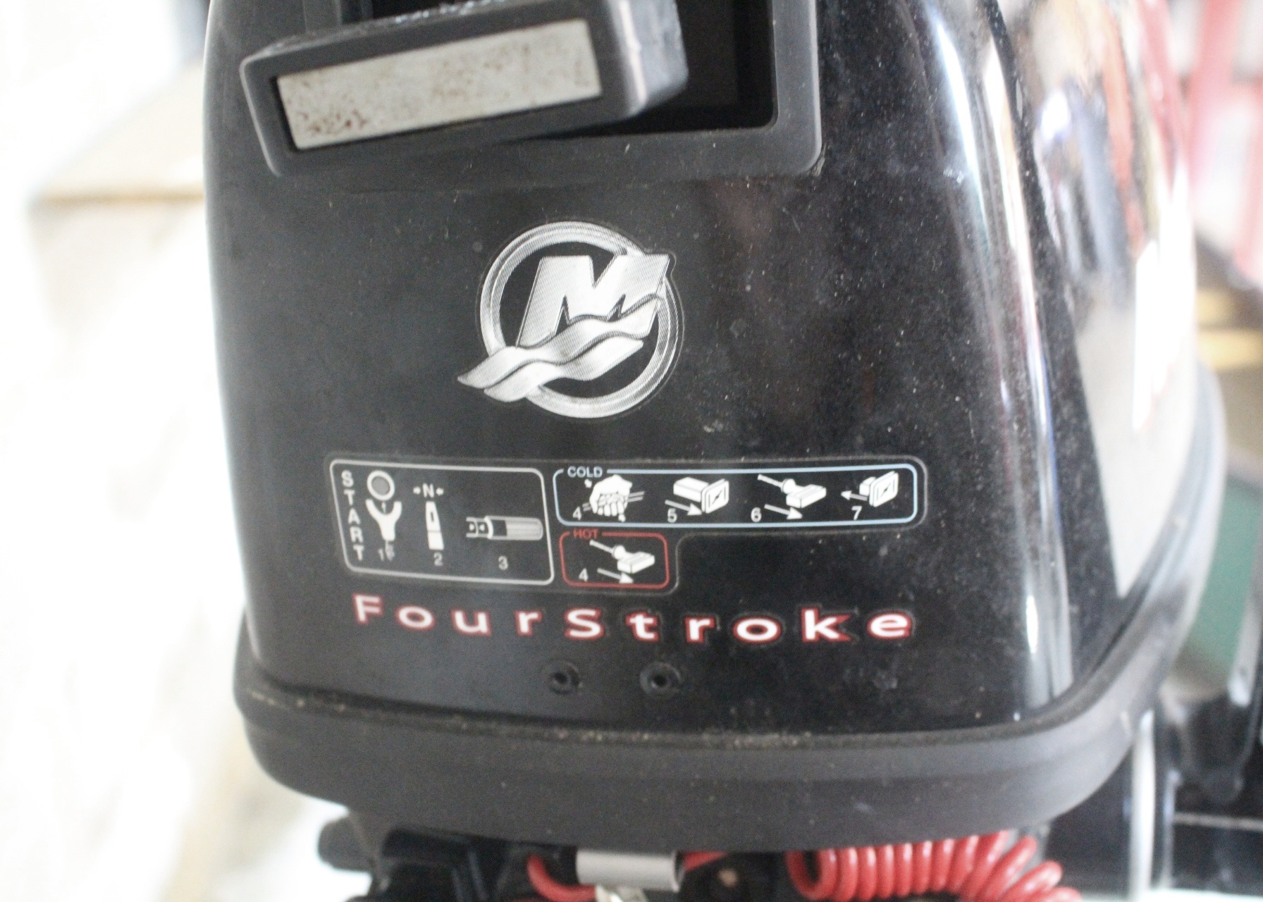 Mercury 5 HP Four Stroke Boat Motor