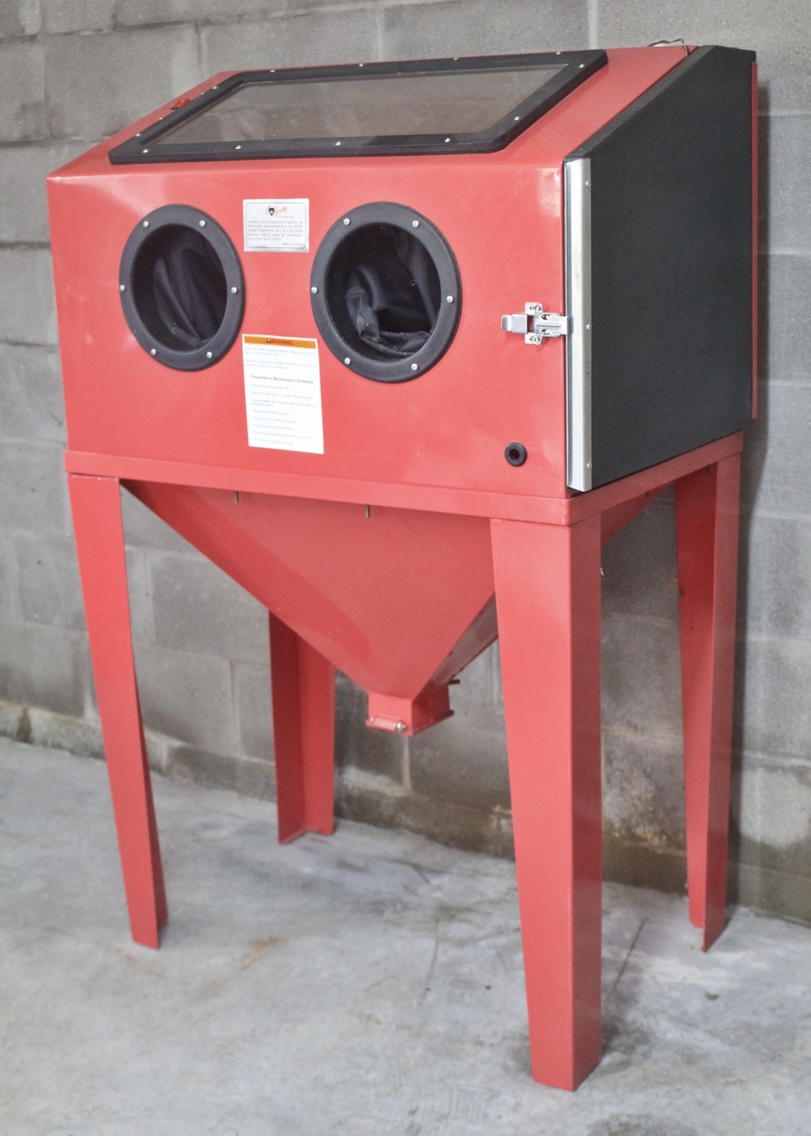 Grizzly Cabinet Sand Blasting Unit