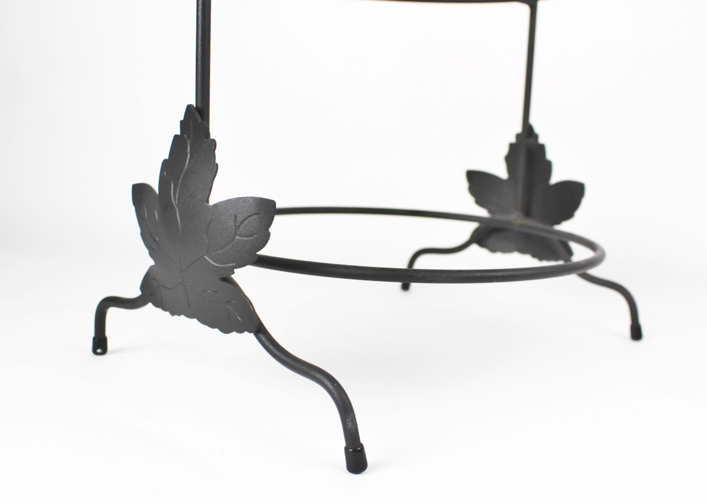 Longaberger 2-Tier Wrought Iron Sm. Bakers Rack and Plate Rack