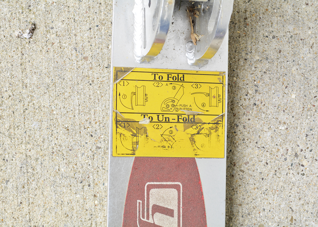 Yaak Brand Collapsible Scooter