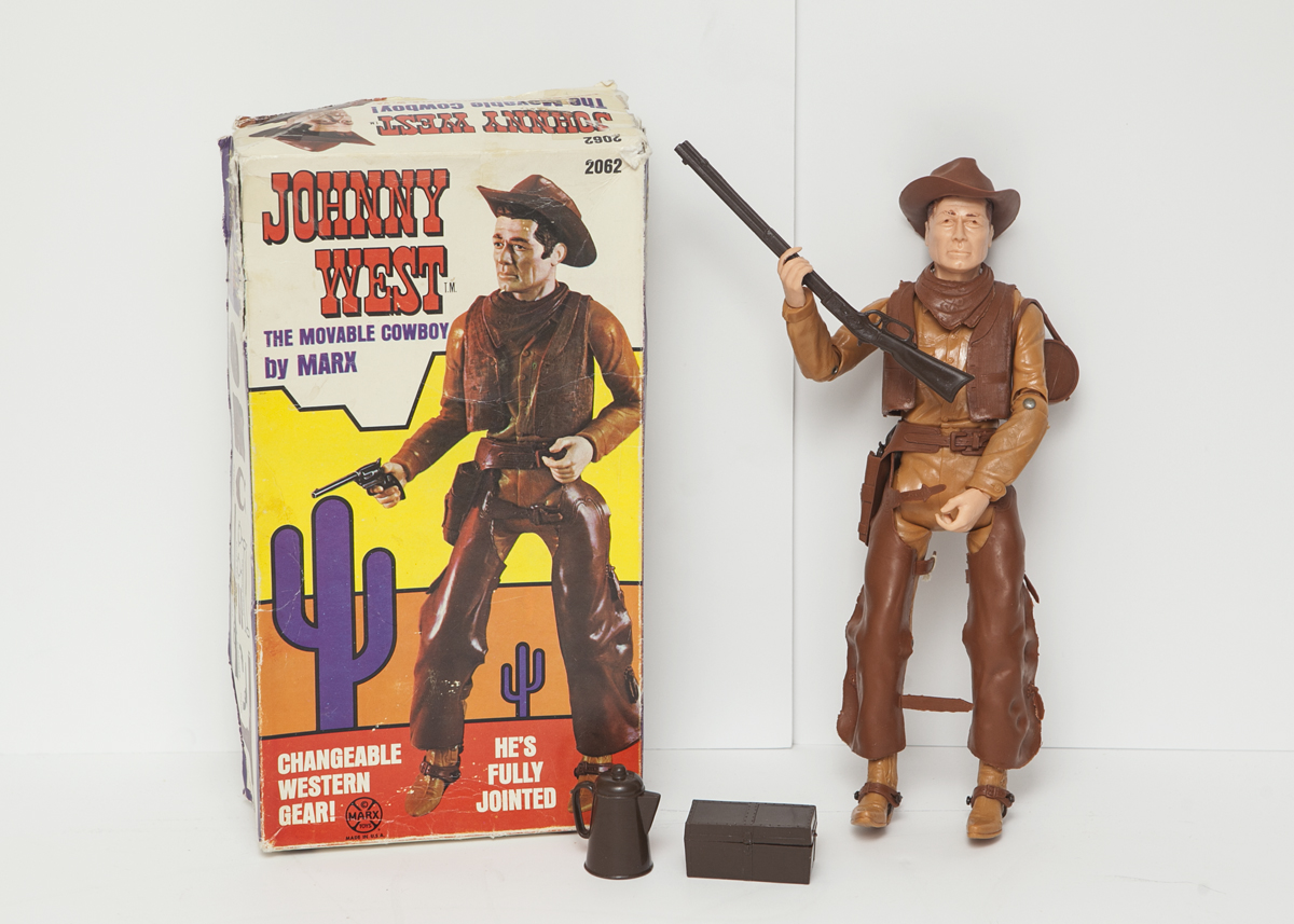 Marx Toys Johnny West Action Figure