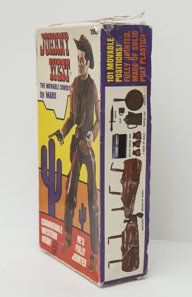 Marx Toys Johnny West Action Figure