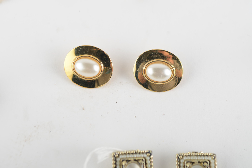 Classic Clip On Collection of Earrings