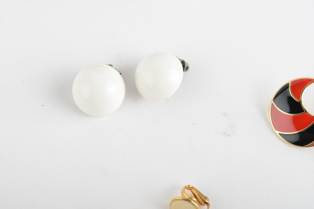 Classic Clip On Collection of Earrings