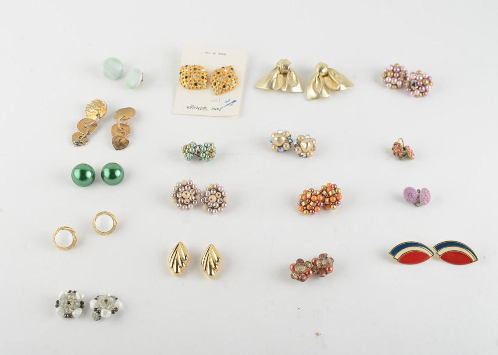 Collection of Clip-On Earrings