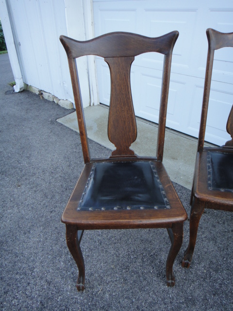 Six 19th Century Stomps Burkhardt Side Chairs