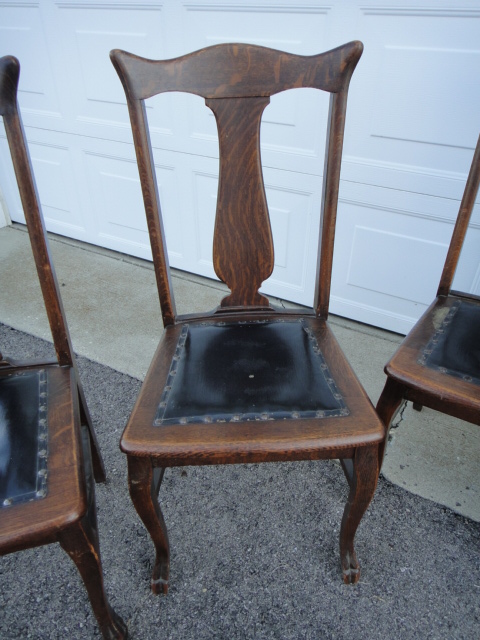 Six 19th Century Stomps Burkhardt Side Chairs
