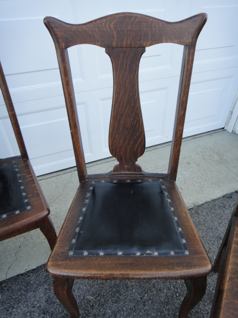 Six 19th Century Stomps Burkhardt Side Chairs