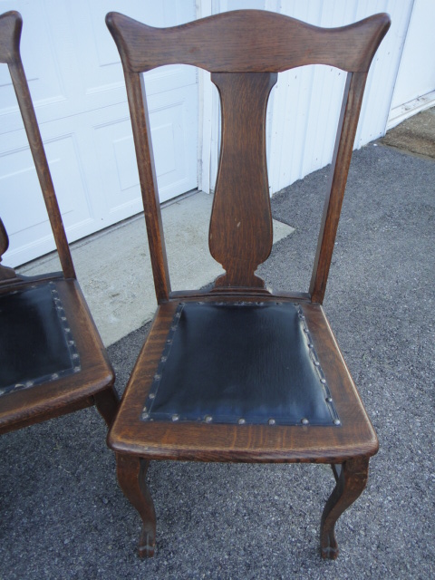 Six 19th Century Stomps Burkhardt Side Chairs