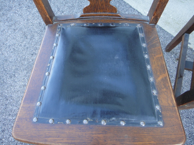 Six 19th Century Stomps Burkhardt Side Chairs