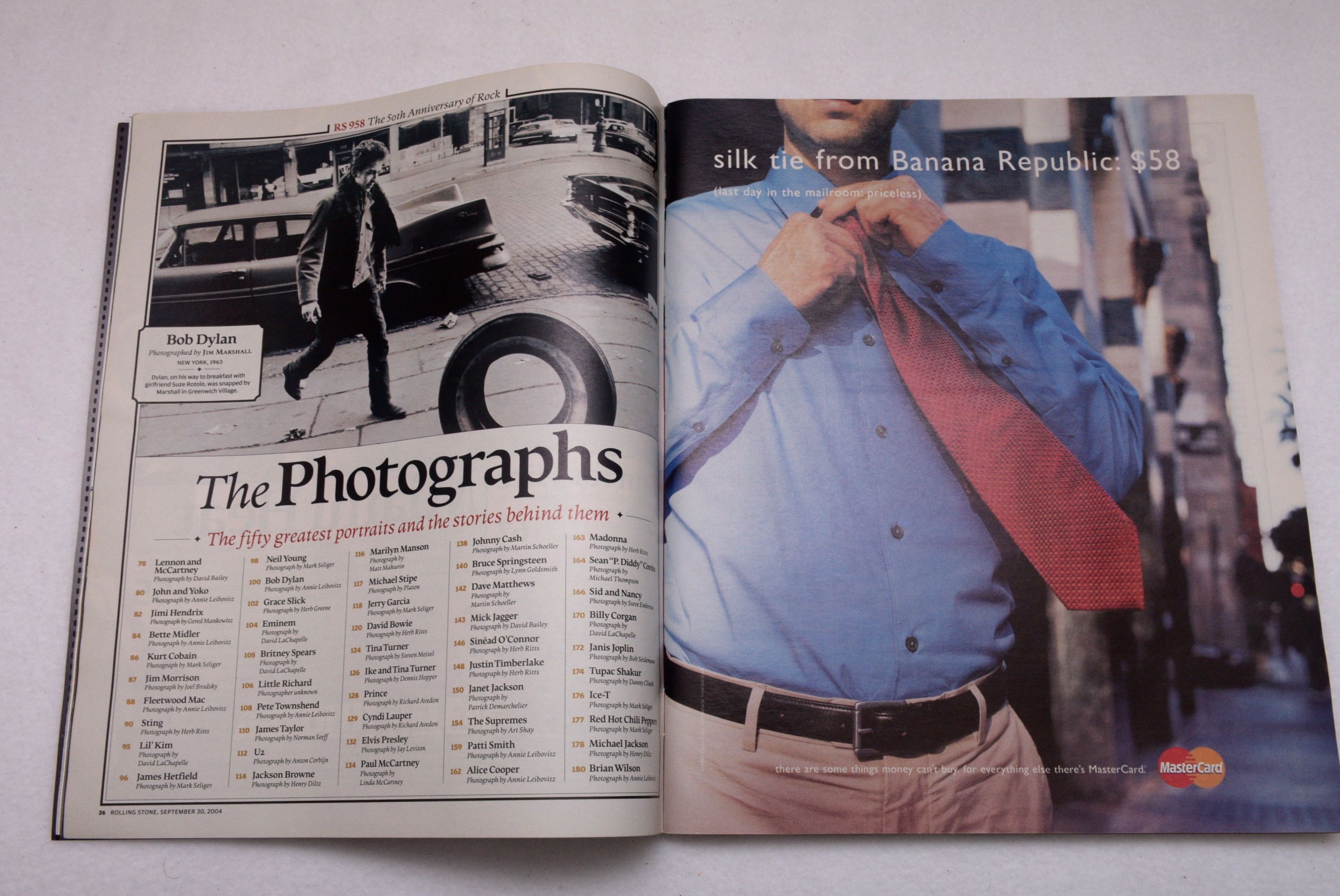 Three "Rolling Stone" Magazine 50th Anniversary of Rock Issues