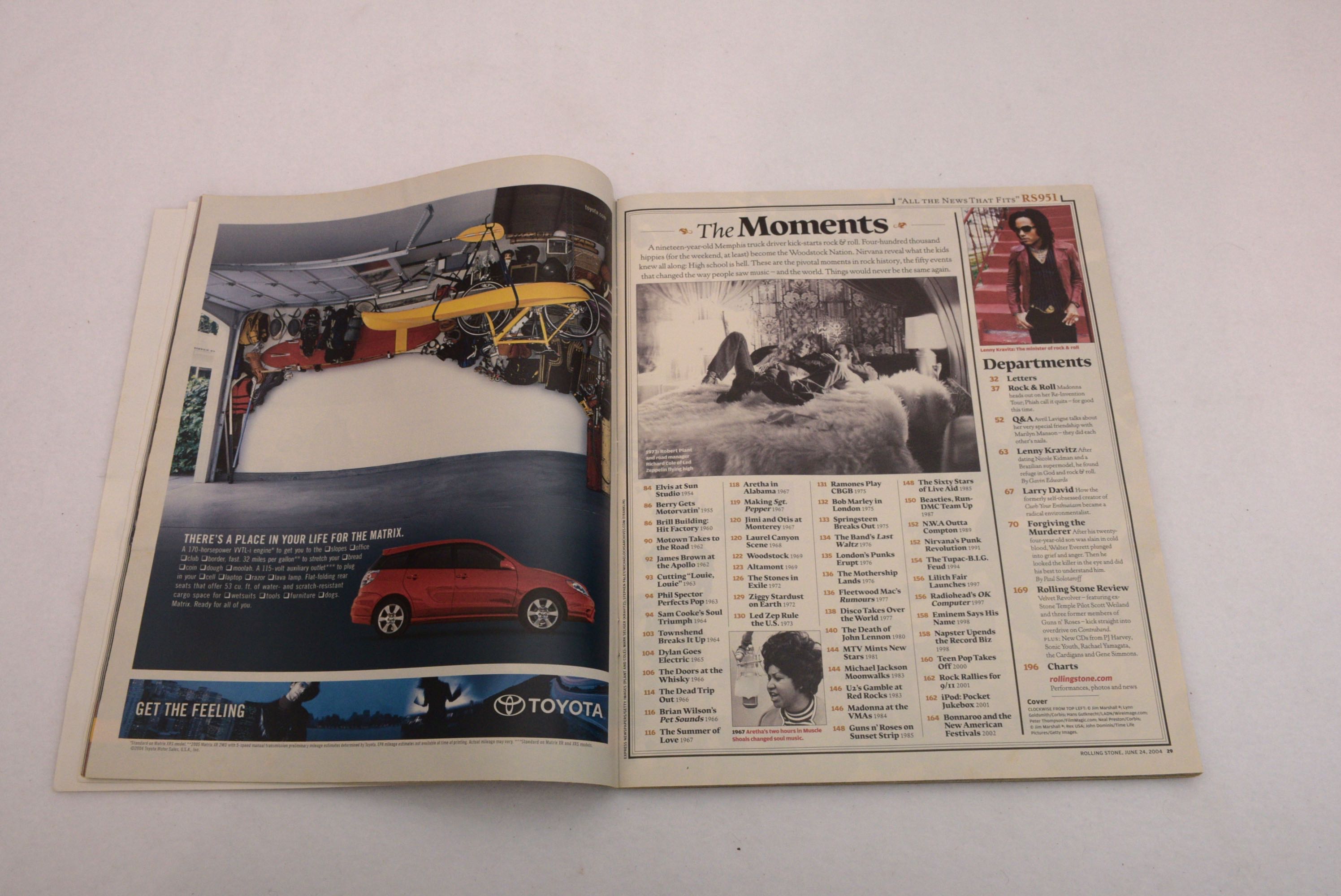 Three "Rolling Stone" Magazine 50th Anniversary of Rock Issues